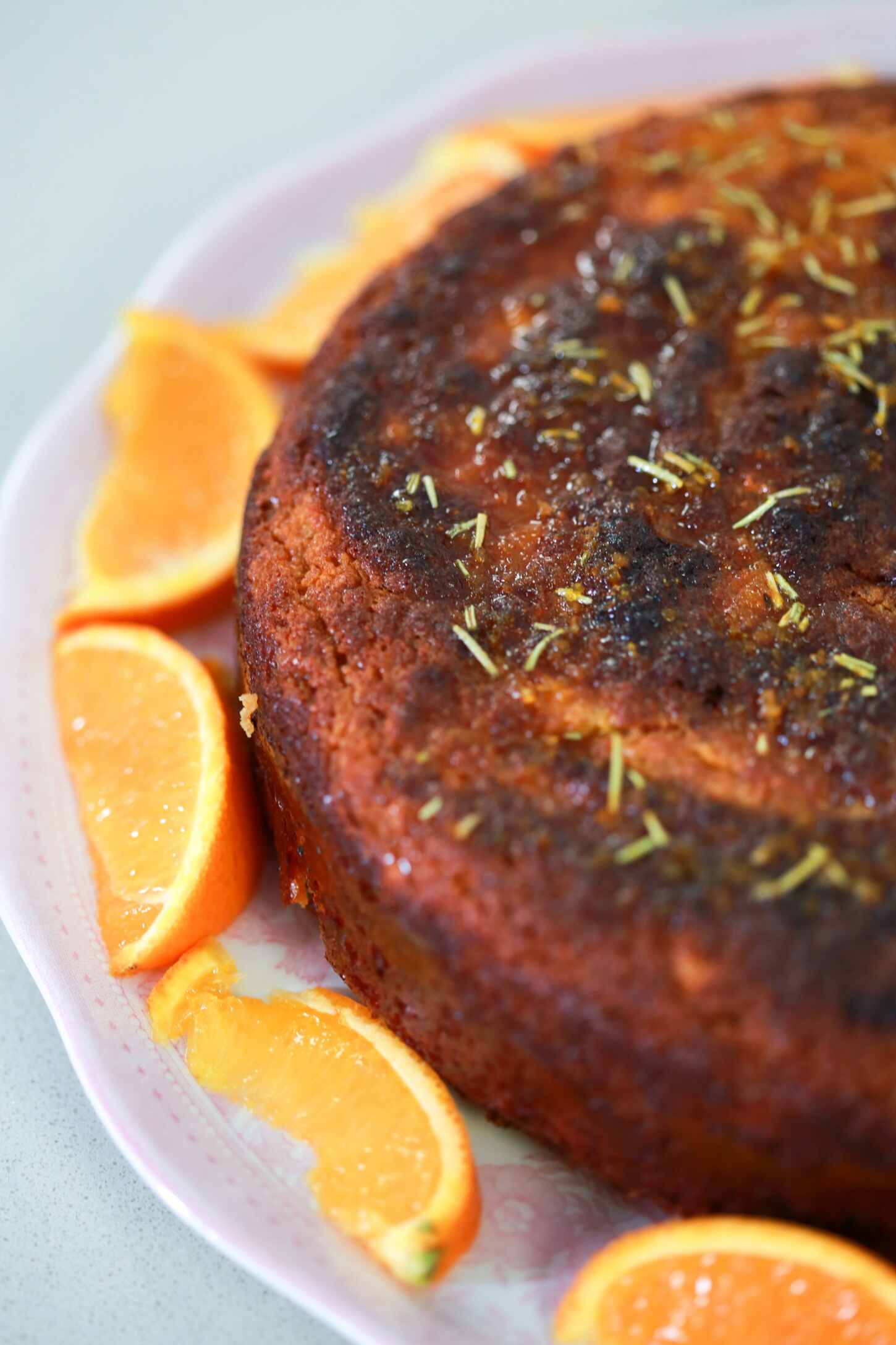 Vegan Gluten Free Whole Orange Cake Recipe - Pink Haired Pastry Chef