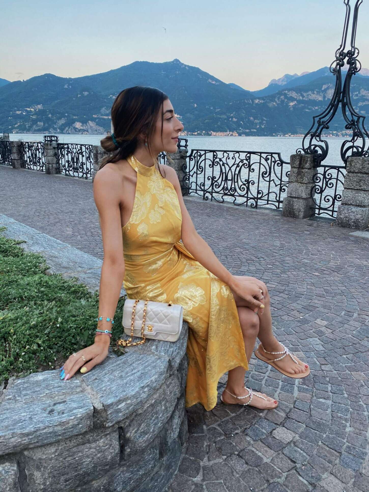 What I Wore in Lake Como - Boston Chic Party